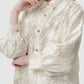Signature Jacquard Printed Tunic - Ecru