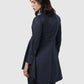 Signature Woman Poplin Shirt - Navy