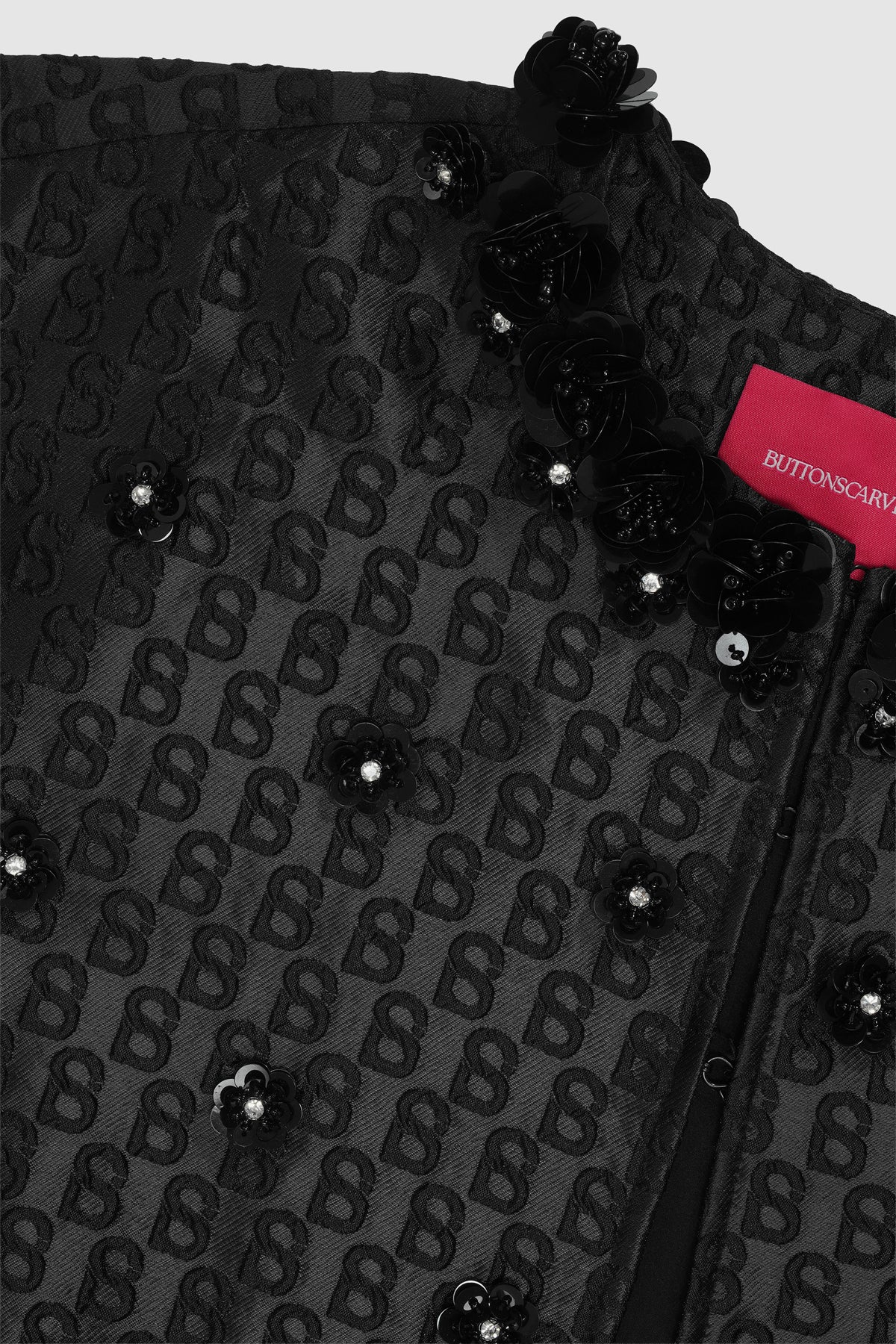 Signature Jacquard Beaded Outer - Eclipse