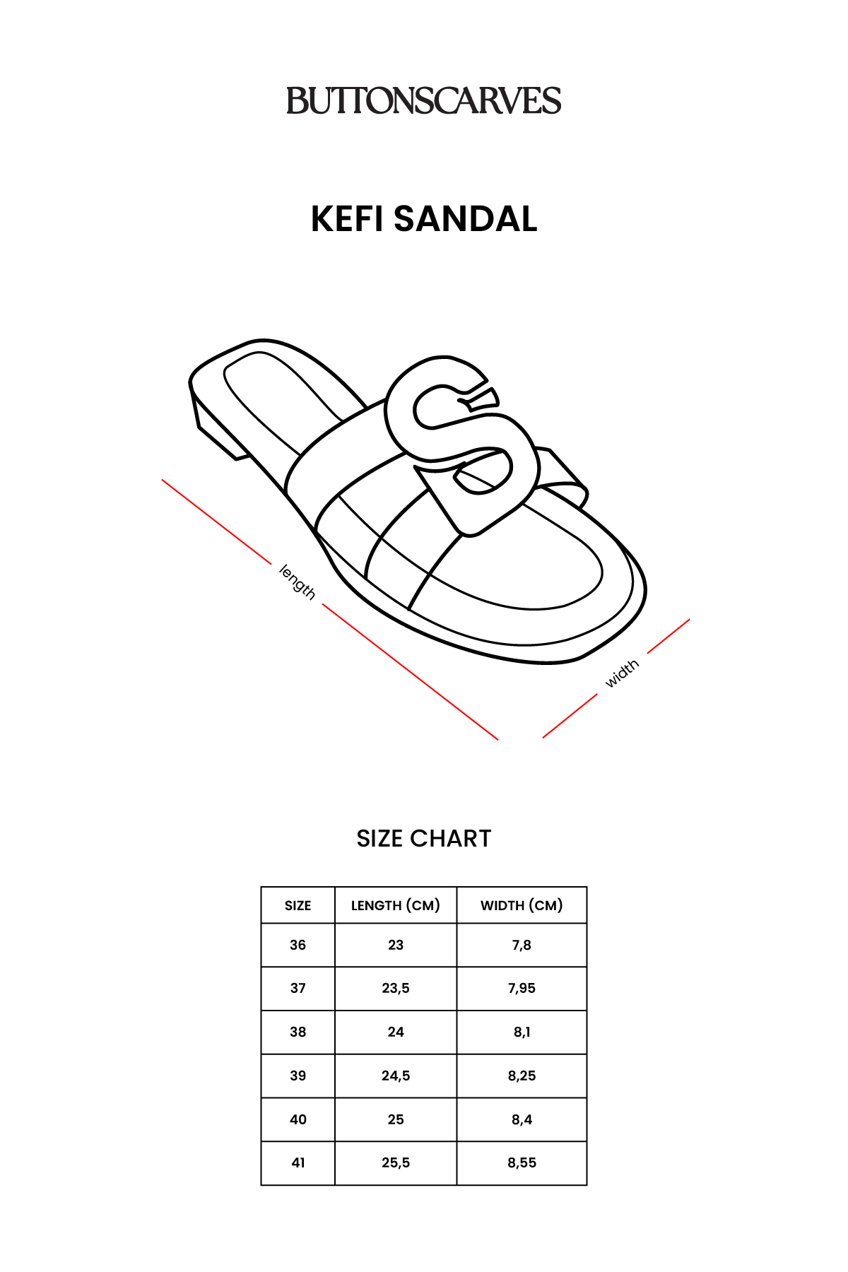Kefi Sandal - Black