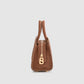 Joy Bag Small - Suede Leather - Caramel