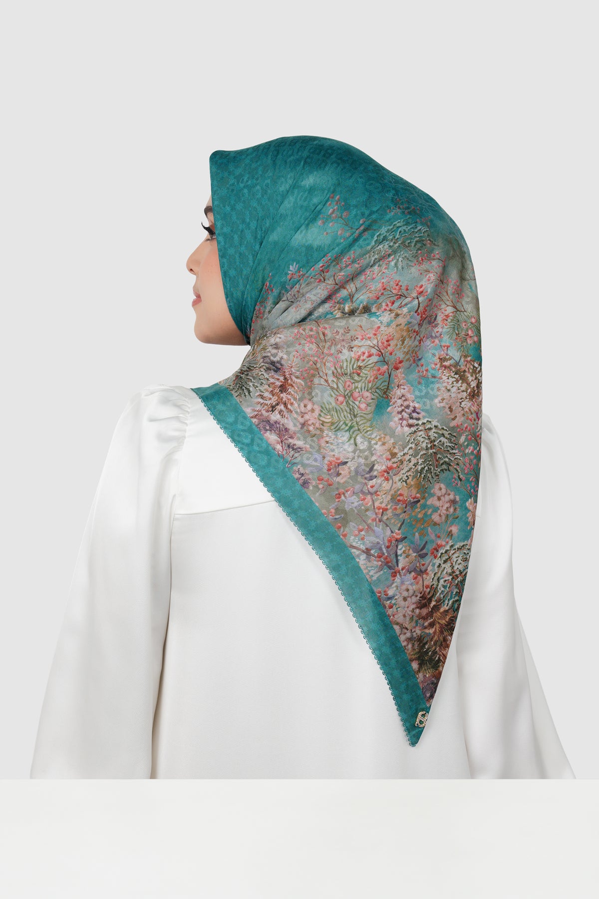 Holiday 3 Jacquard Voile - Evergreen