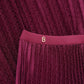 Alana Tapis Skirt - Raspberry