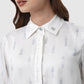 The Editor Satin Shirt - White