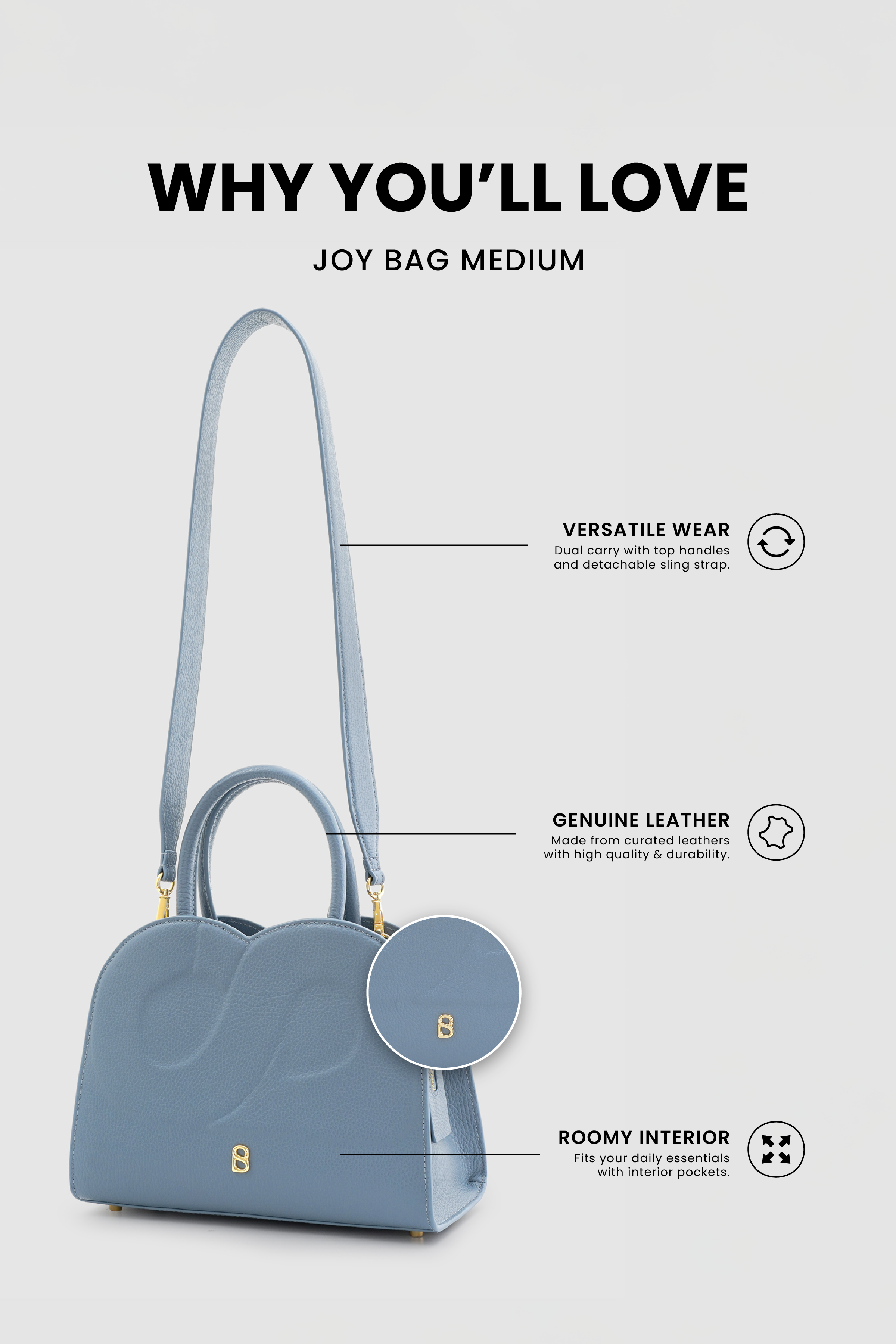 Joy Bag Medium - Blue Fairy