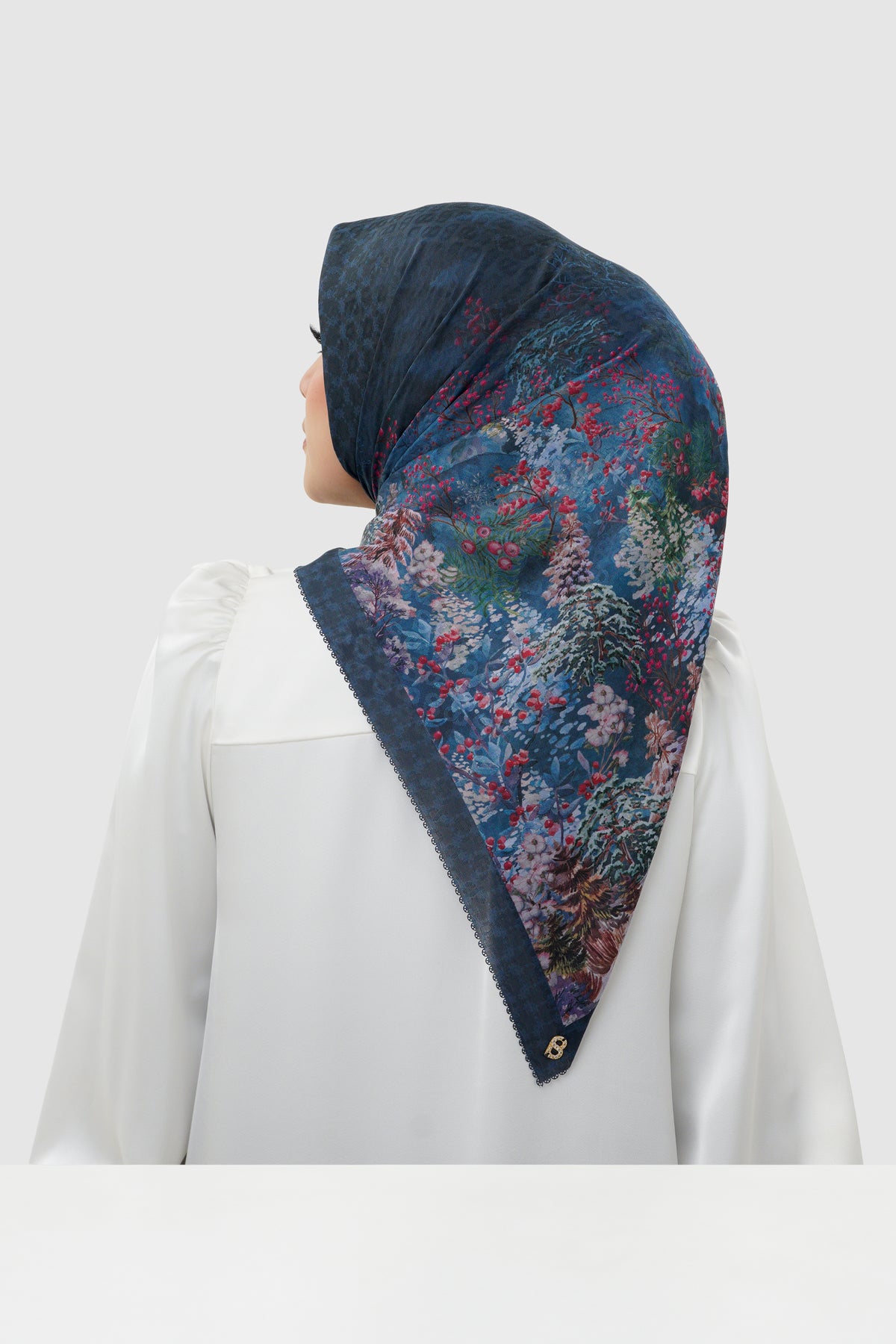 Holiday 3 Jacquard Voile - Midnight