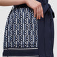 Leena Reversible Outer - Navy