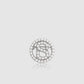 Round Pin Brooch Package 04 - Silver