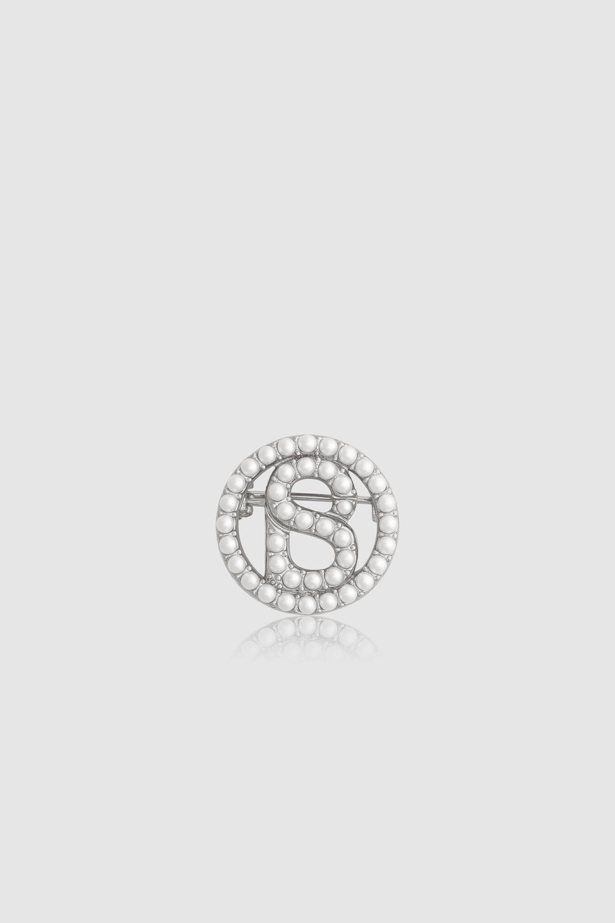 Round Pin Brooch Package 04 - Silver