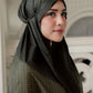 Linka Two Tone Capsule Prayer Robe - Cocoa