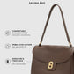 Savina Bag - Pebble Leather - Brown