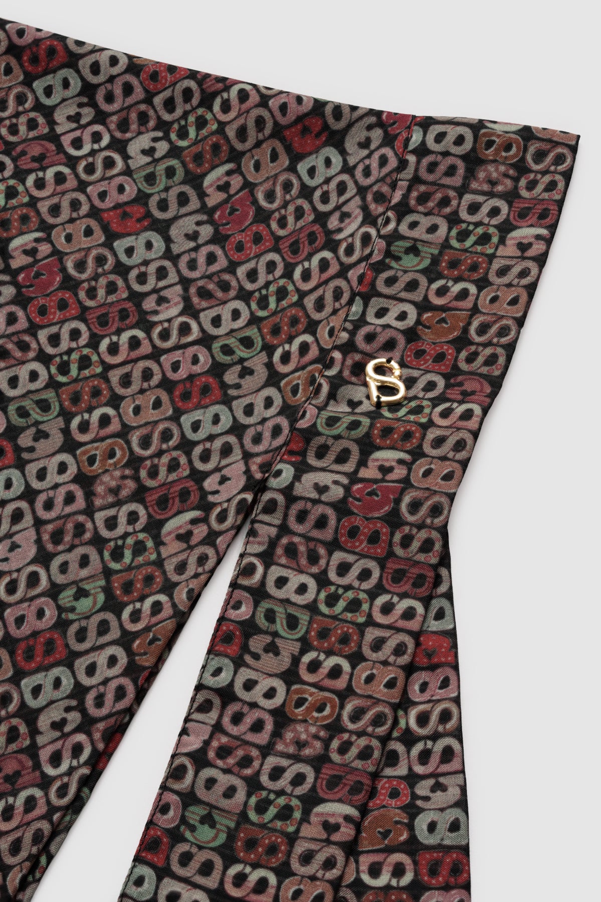 Nagita Tie Back Square - Noir