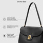 Savina Bag - Pebble Leather - Black