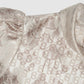 Signature Jacquard Printed Dress - Beige
