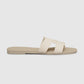 Kefi Slide Sandal - Grey Cream
