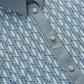 Leena Monogram Basic Shirt - Blue