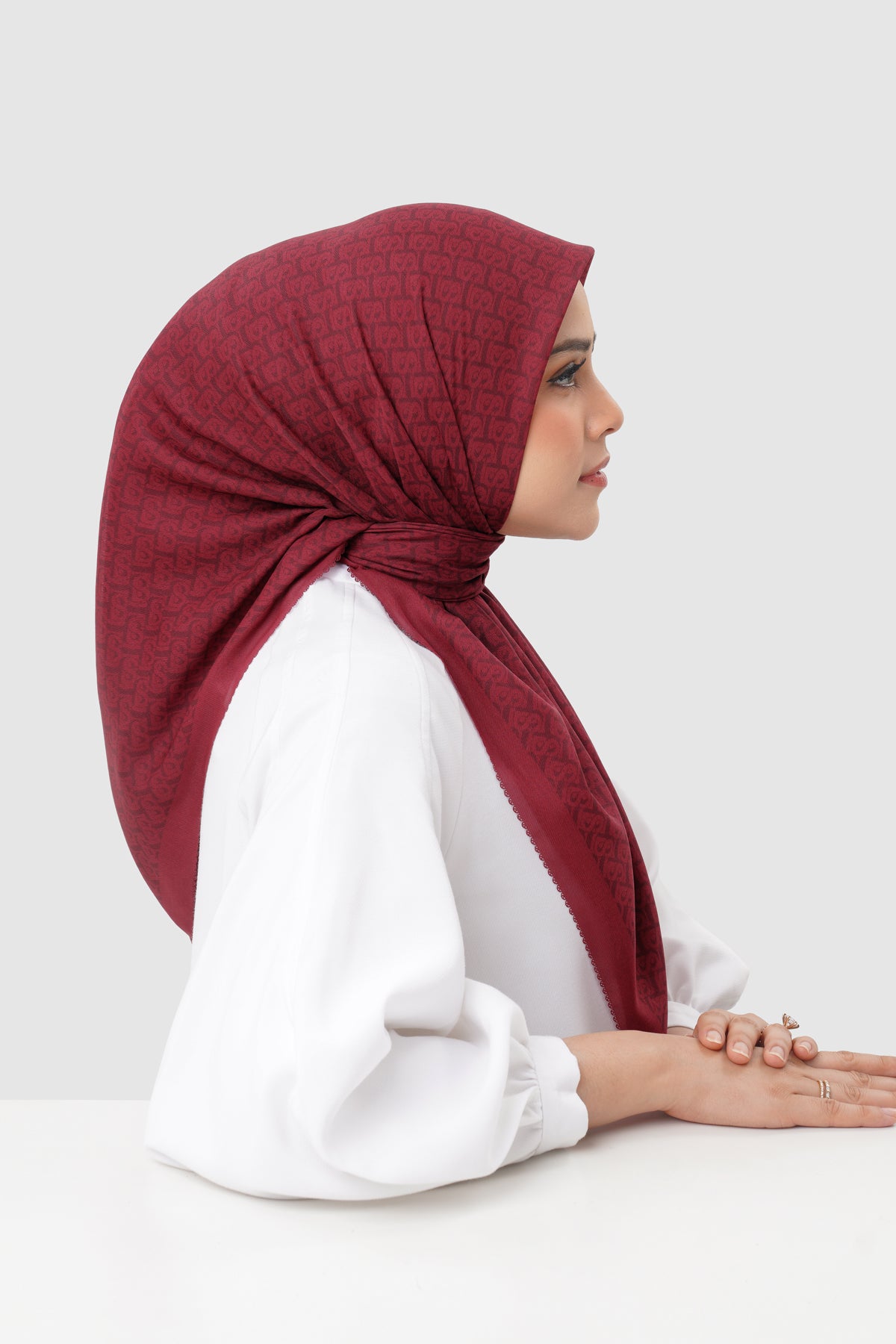 Bimu Twill Square - Haute Red