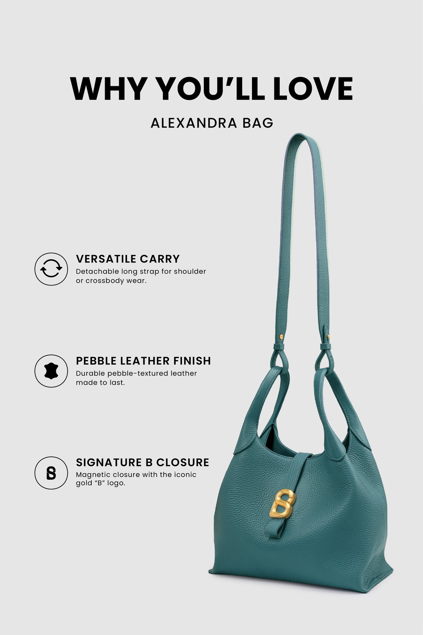 Alexandra Bag - Jeans