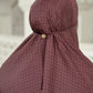 Haramain 2 Prayer Robe - Oud Red