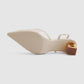 Signature Jacquard Be Heels - Nude