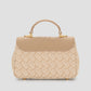 Alma Bimu Jacquard Bag Small - Beige