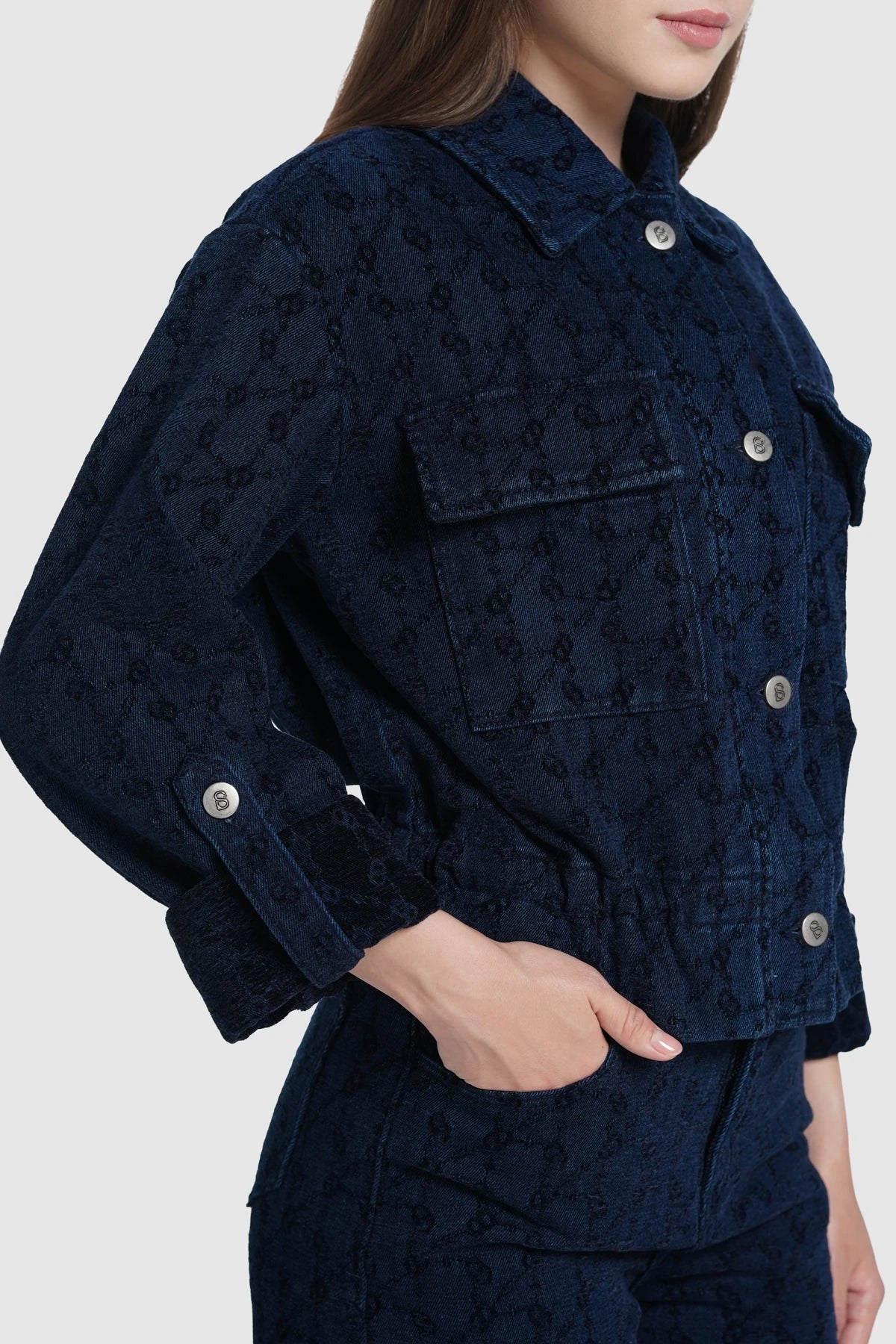 Blair Denim Jacket - Navy