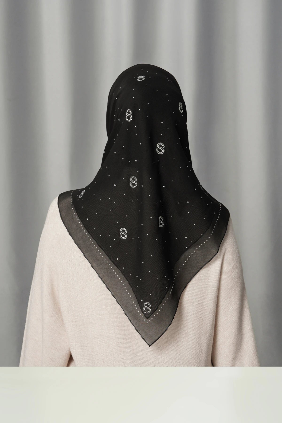 Everyday Glam Scarf - Black