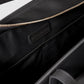 nara tote bag in black by buttonscarves interior detail