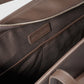 nara tote bag in brown by buttonscarves interior detail