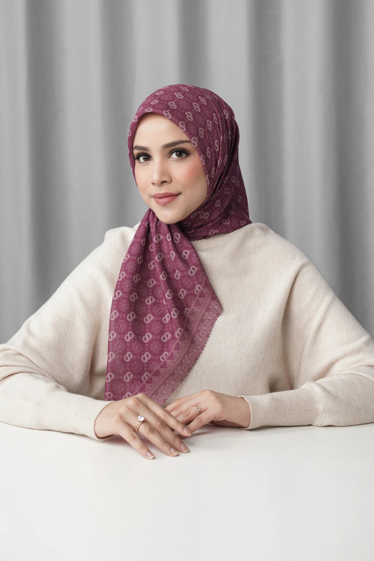 Songket Square - Orchid