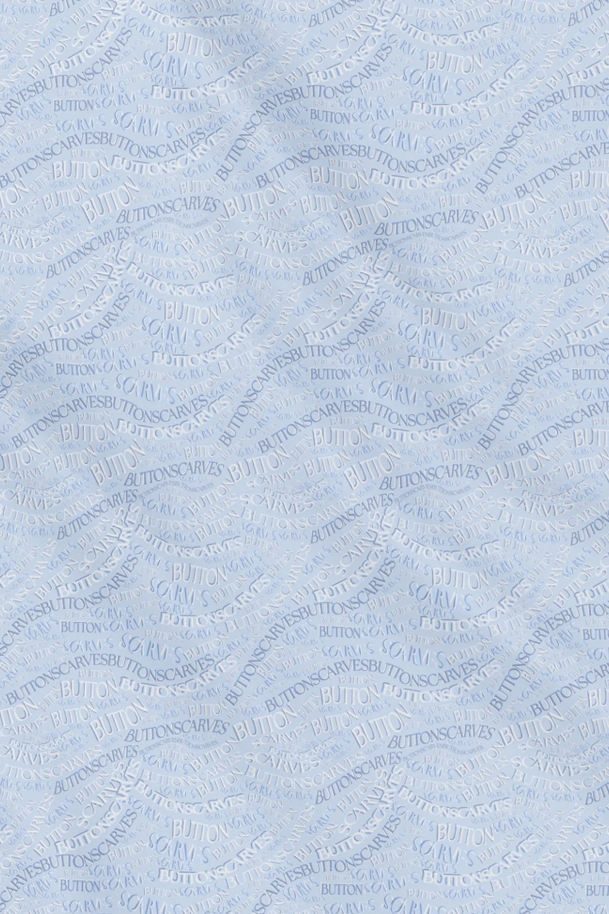 Waves Monogram - Crystal Blue