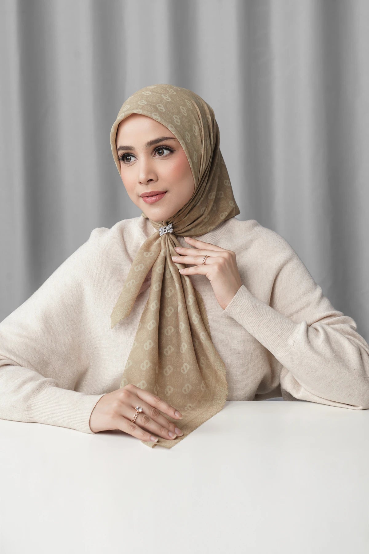 Songket Square - Sand