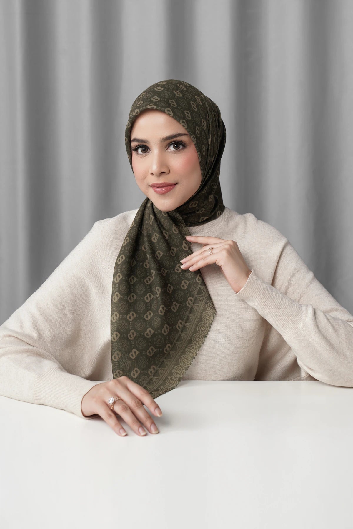 Songket Square - Wood