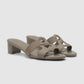 Kefi Block Heels - Taupe