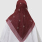 Everyday Glam Scarf - Maroon