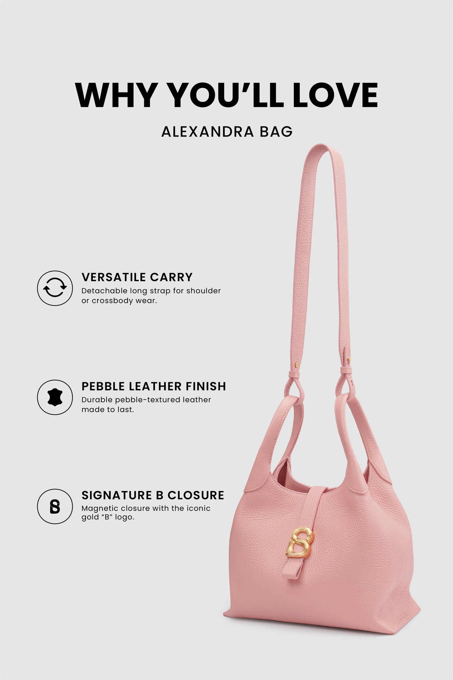 Alexandra Bag - Blush