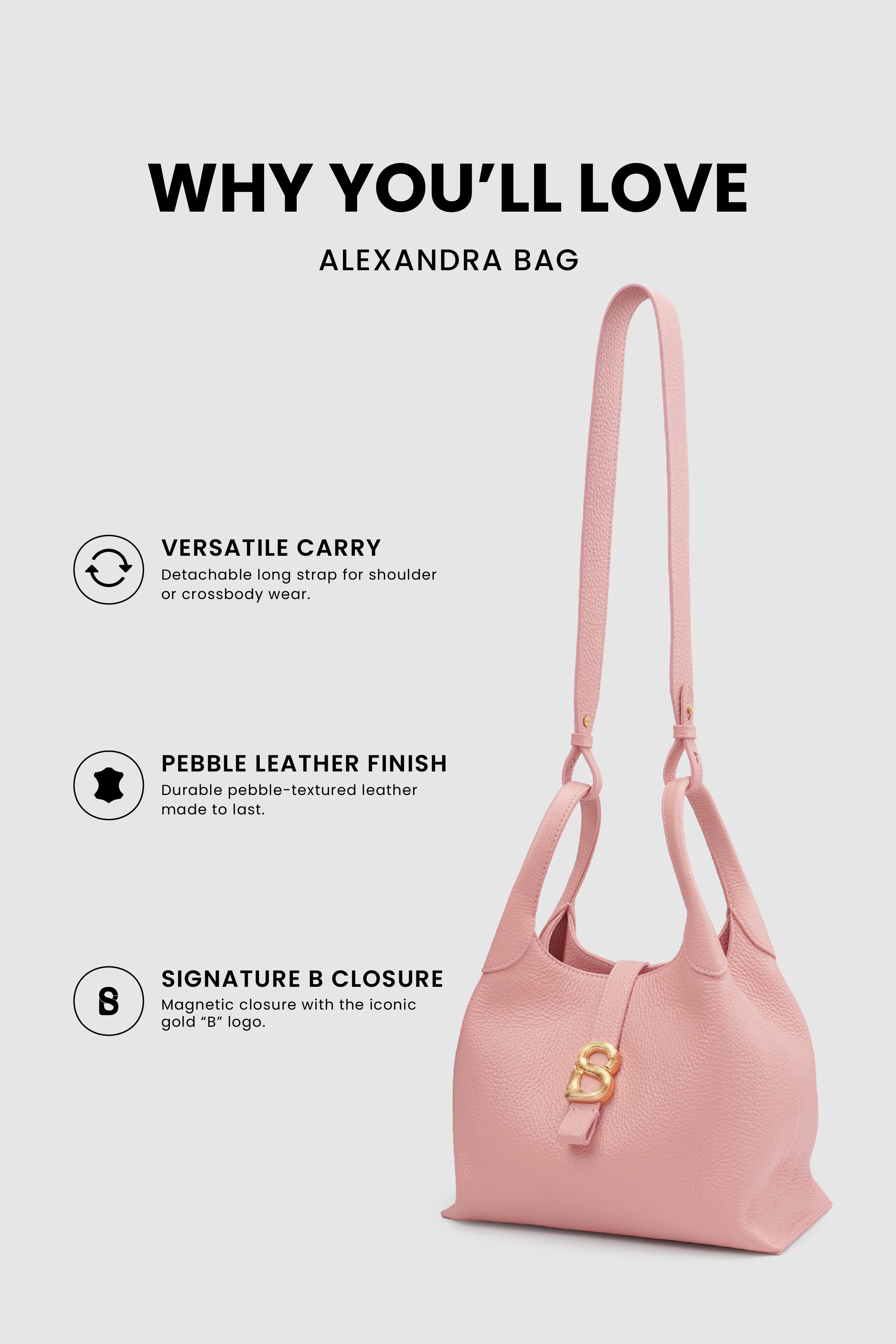 Alexandra Bag - Blush