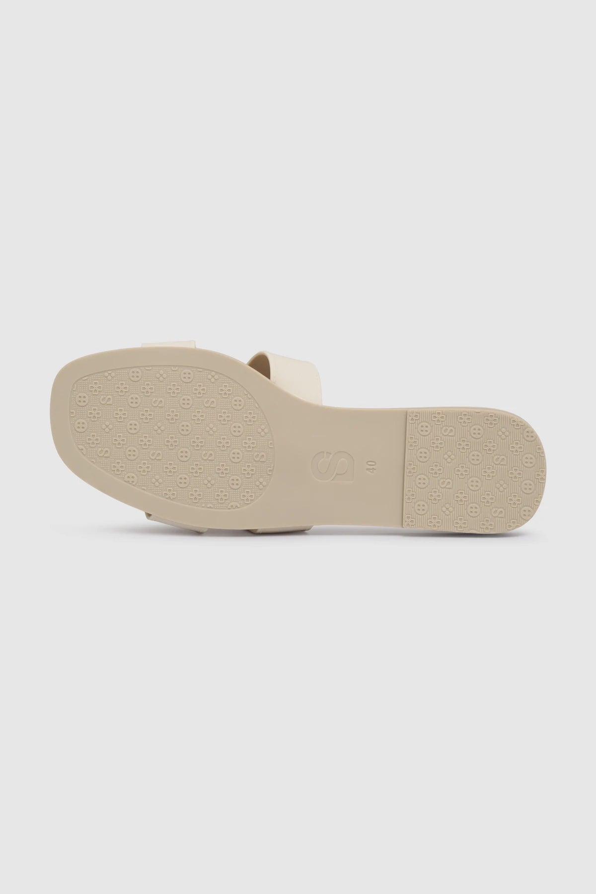 Kefi Slide Sandal - Grey Cream