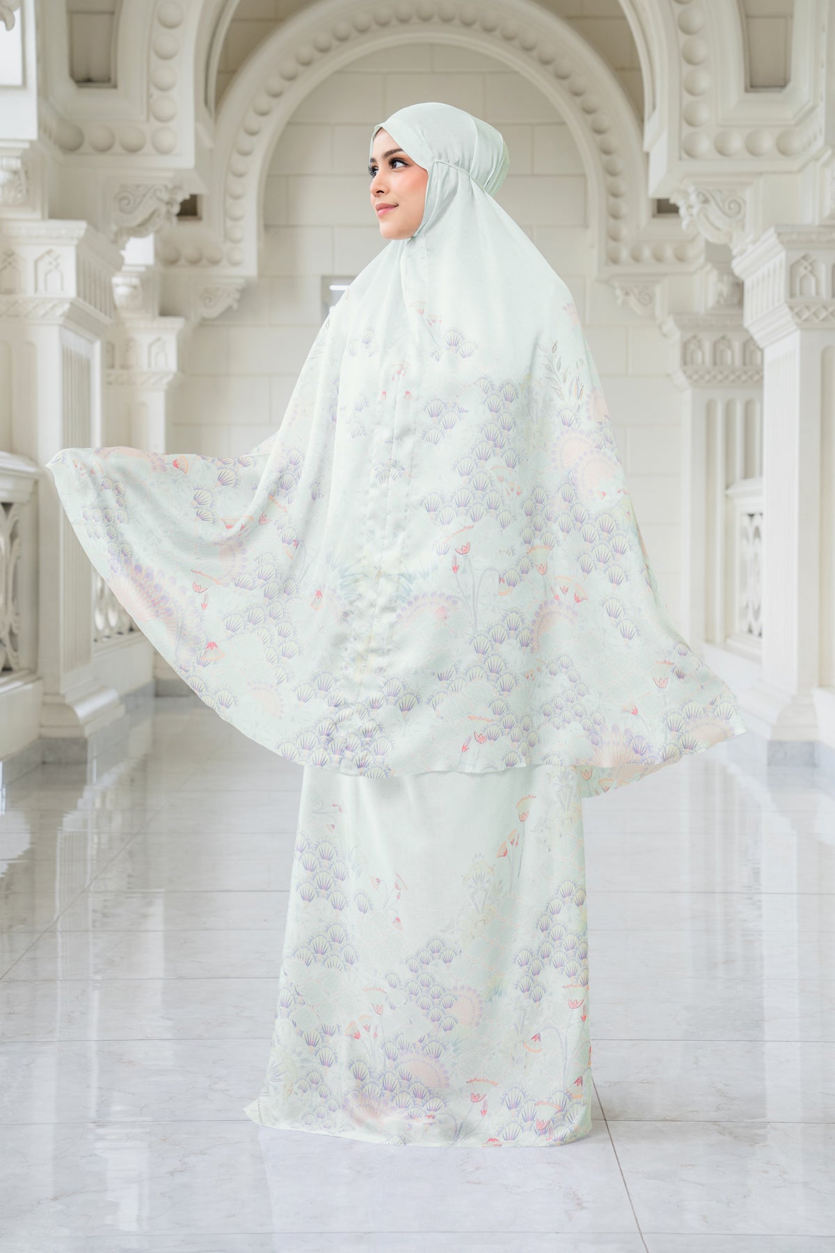 Prayer Robe Egypt Prayer Robe - Salt – Buttonscarves
