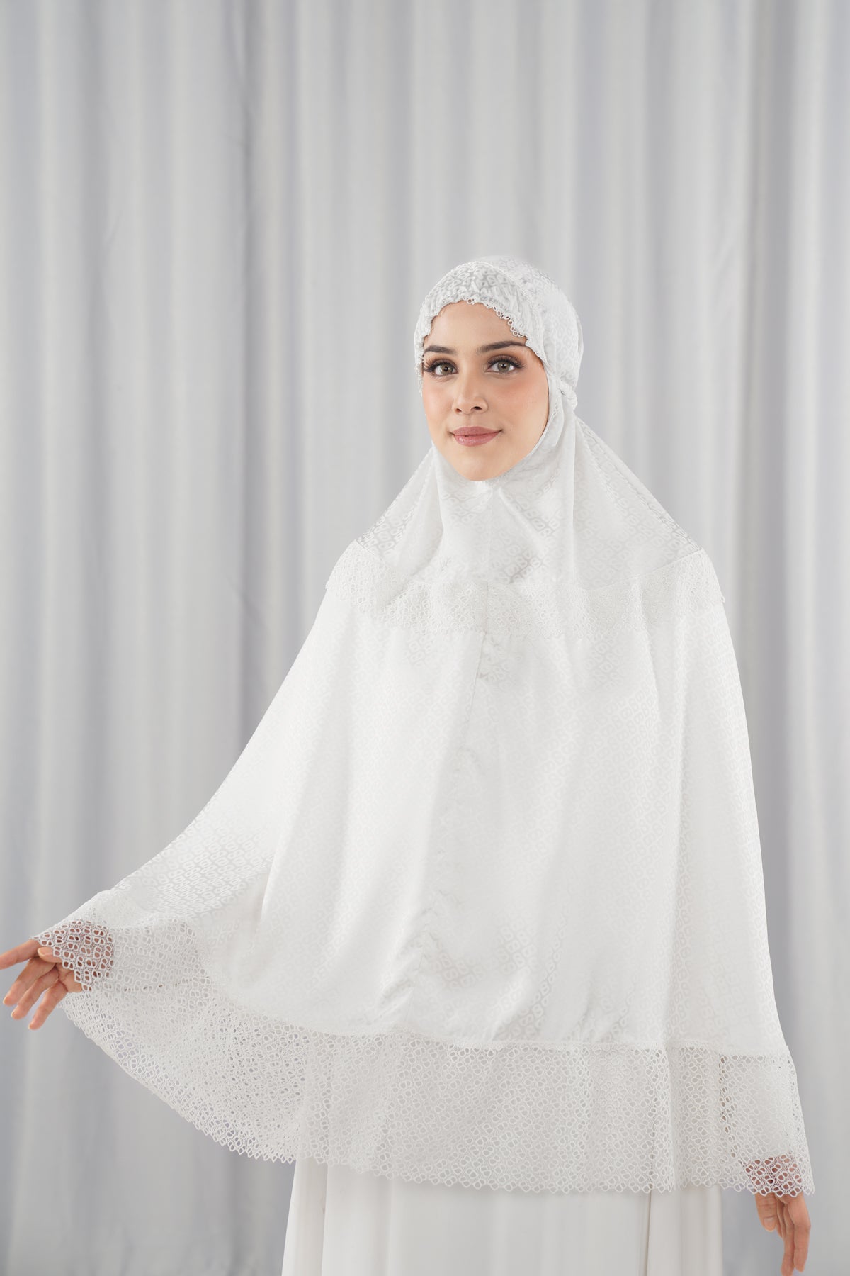 Safa Bergo - Broken White