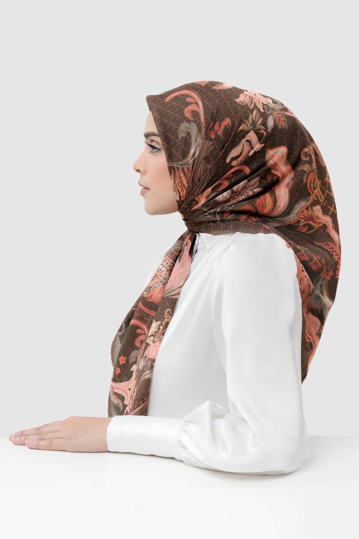 Autograph 3.0 Voile Square - Pottery