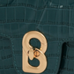 Alba Bag - Teal in Croco