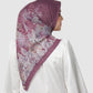 Holiday 3 Jacquard Voile - Cranberry