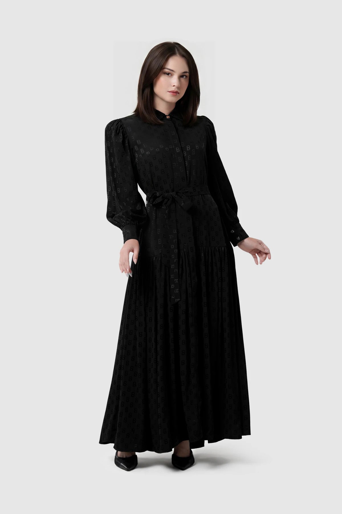 Aleena Maxi Dress - Black