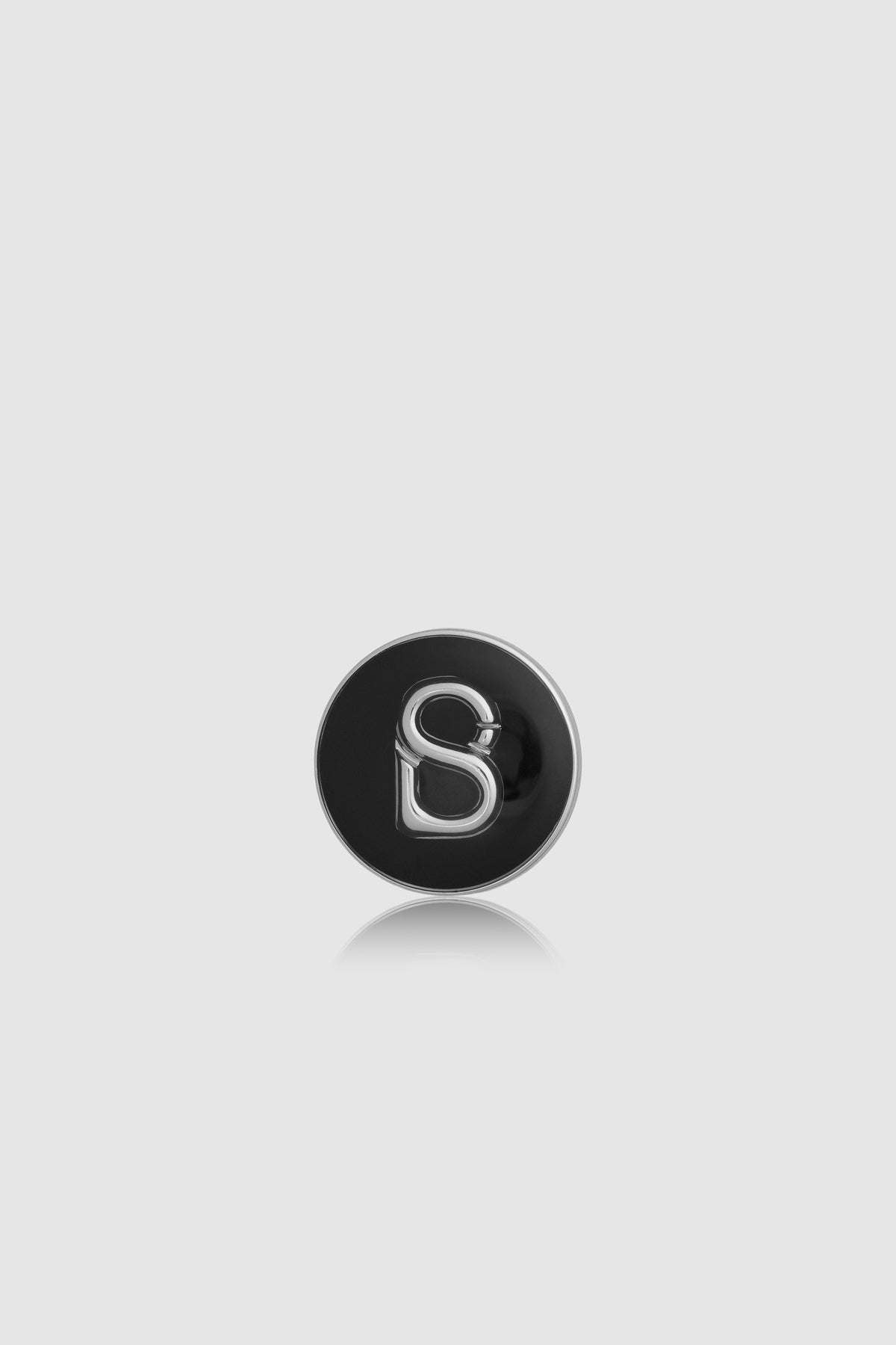 Round Pin Brooch Package 06 - Black