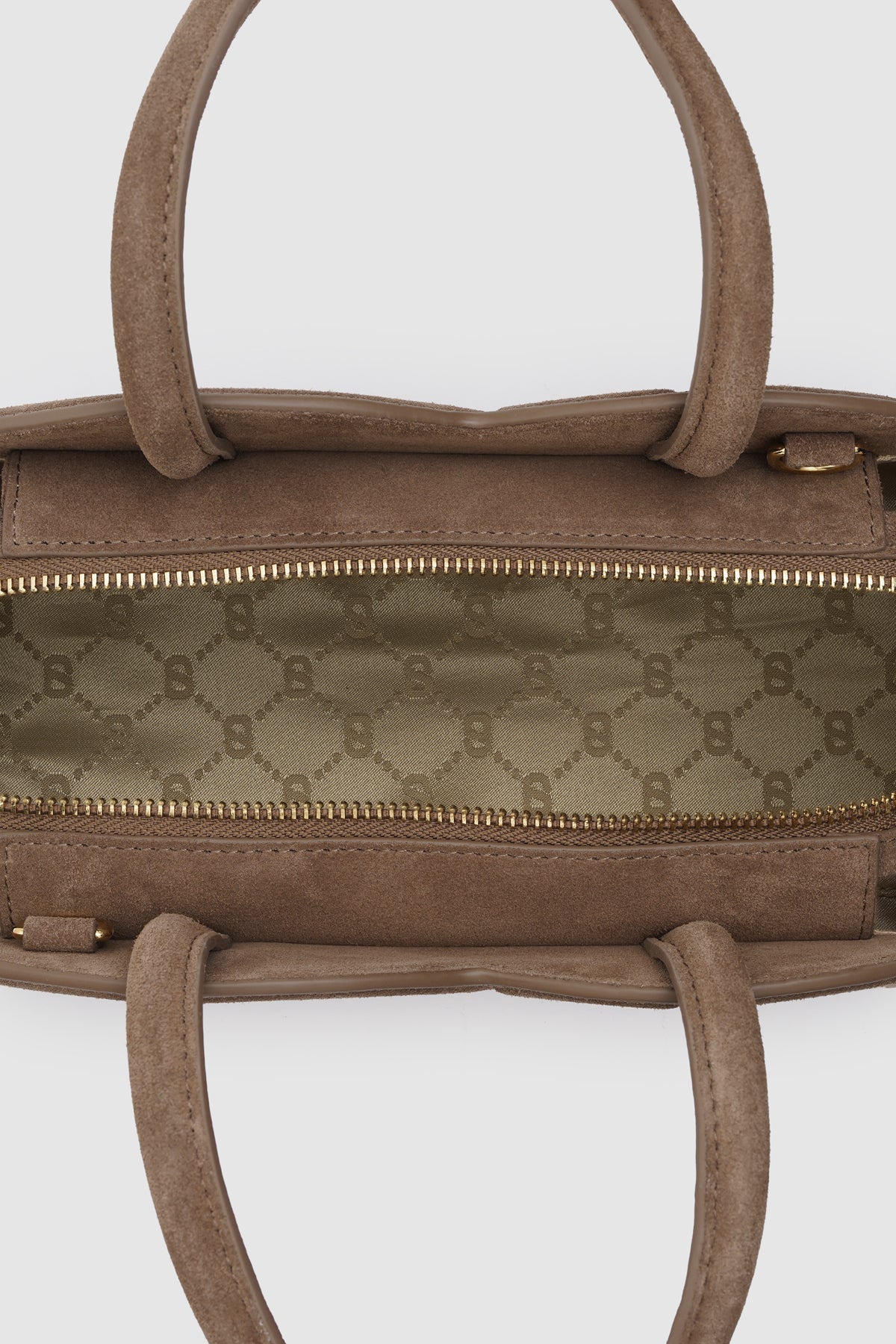 Joy Bag Medium - Suede Leather - Soil