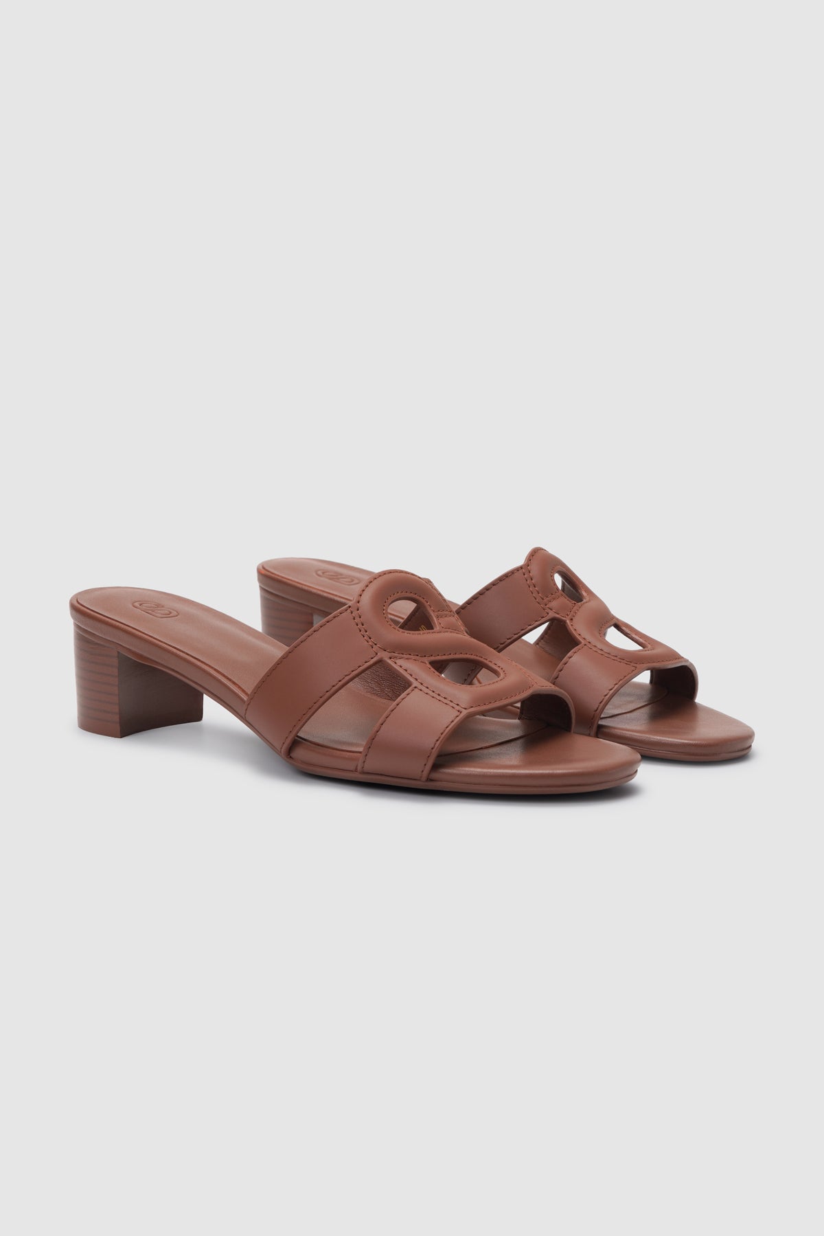Kefi Block Heels - Brown