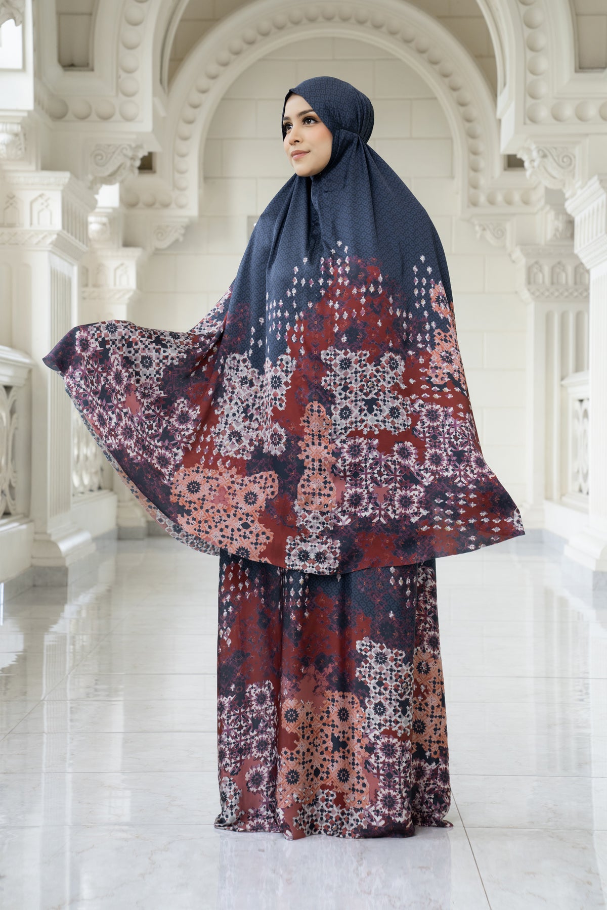 Moroccan Prayer Robe - Dusk