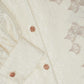 Signature Jacquard Printed Tunic - Ecru
