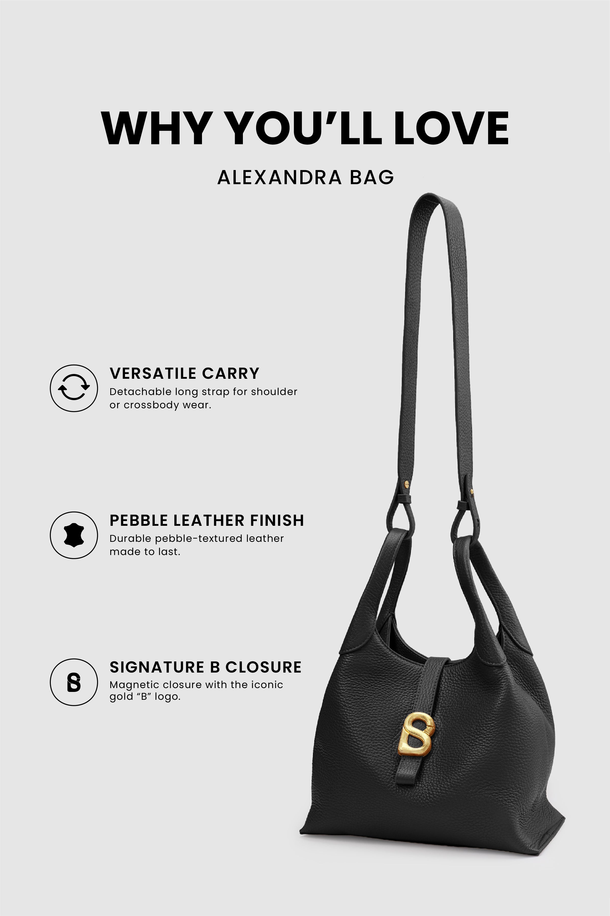 Alexandra Bag - Black